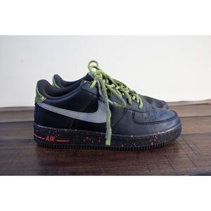 Nike Air Force‎ 1 Low Black Asparagus DC2095-001 Size 7Y